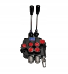 Rozdzielacz hydrauliczny 2 sekcyjny do 80 litrów 