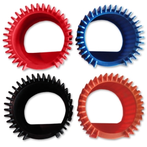 Osłona gumowa manometru fi 63mm NIEBIESKA