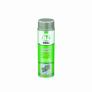 BOLL lakier termiczny 650°C - spray, kolor srebrny, spray 500 ml