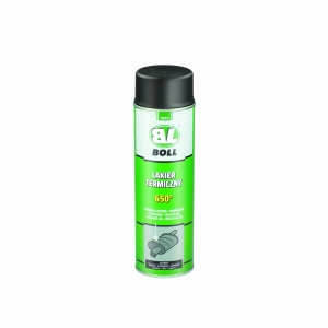 BOLL lakier termiczny 650°C - spray, kolor czarny, spray 500 ml