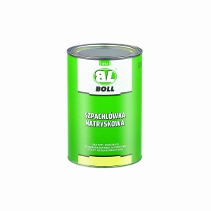 BOLL szpachlówka natryskowa, zestaw szpachlówka poliestrowa 1150g / utwardzacz 50ml / rozcieńczalnik 80ml