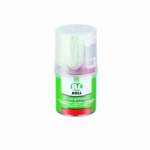 BOLL zestaw naprawczy, zestaw żywica poliestrowa 242 g / utwardzacz 8 g / mata szklana 0,25 m2