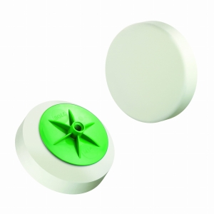 BOLL gąbka do polerowania na gwint, twardość twarda (biała), średnica 150 mm, gwint M 14