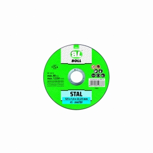 BOLL tarcze do cięcia, typ STANDARD STAL 41-125x1,6 A46TBF