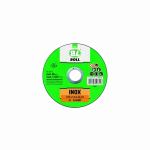 BOLL tarcze do cięcia, typ INOX 41-125x1,6 A30QBF