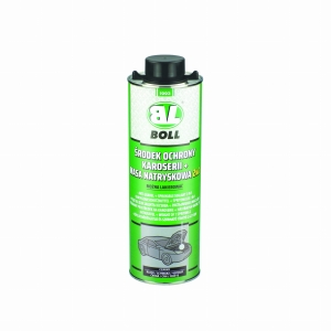 BOLL środek ochrony karoserii + masa natryskowa 2 w 1, kolor czarny 1000 ml