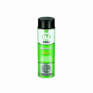 BOLL lakier do felg samochodowych rally - spray, kolor czarny połysk, spray 500 ml