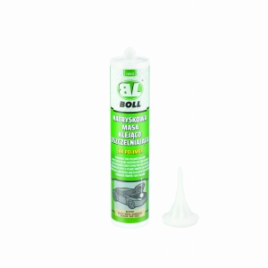 BOLL natryskowa masa klejąco-uszczelniająca SIM Polimer, kolor beżowy 290 ml