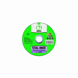 BOLL tarcze do cięcia, typ STAL+INOX 41-125x1,0 A60TBF